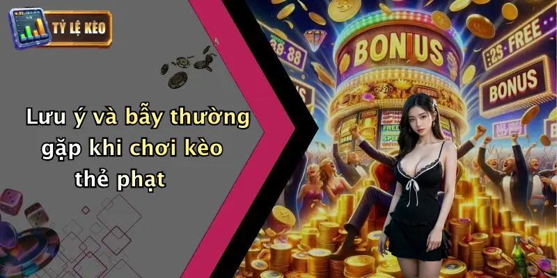 Lưu ý và bẫy thường gặp khi chơi kèo thẻ phạt