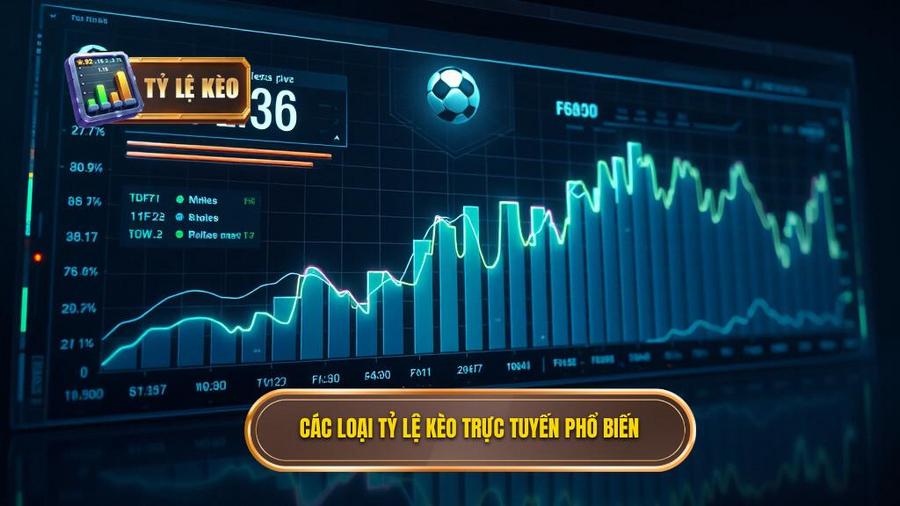 Các loại tỷ lệ kèo trực tuyến phổ biến nhất hiện nay