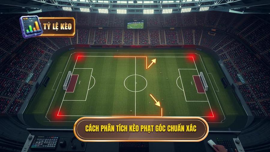 Cách phân tích kèo phạt góc chuẩn xác